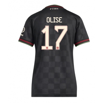 Billige Fotballdrakt Bayern Munich Michael Olise #17 Replika Tredjedrakt Dame 2025-26 Kortermet